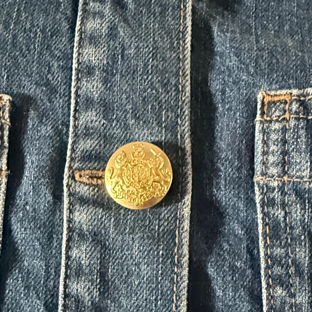 Denim Lady Jacket With Patch Pockets - image 3